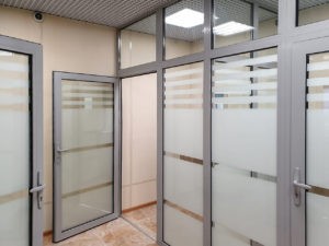 Алюминиевая перегородка Alutech GFTD687